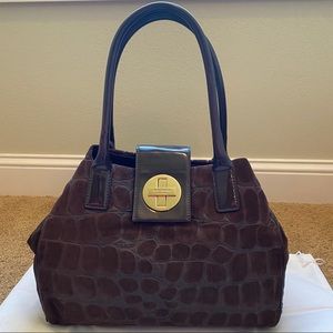kate spade anisha bexley embossed croc NWT